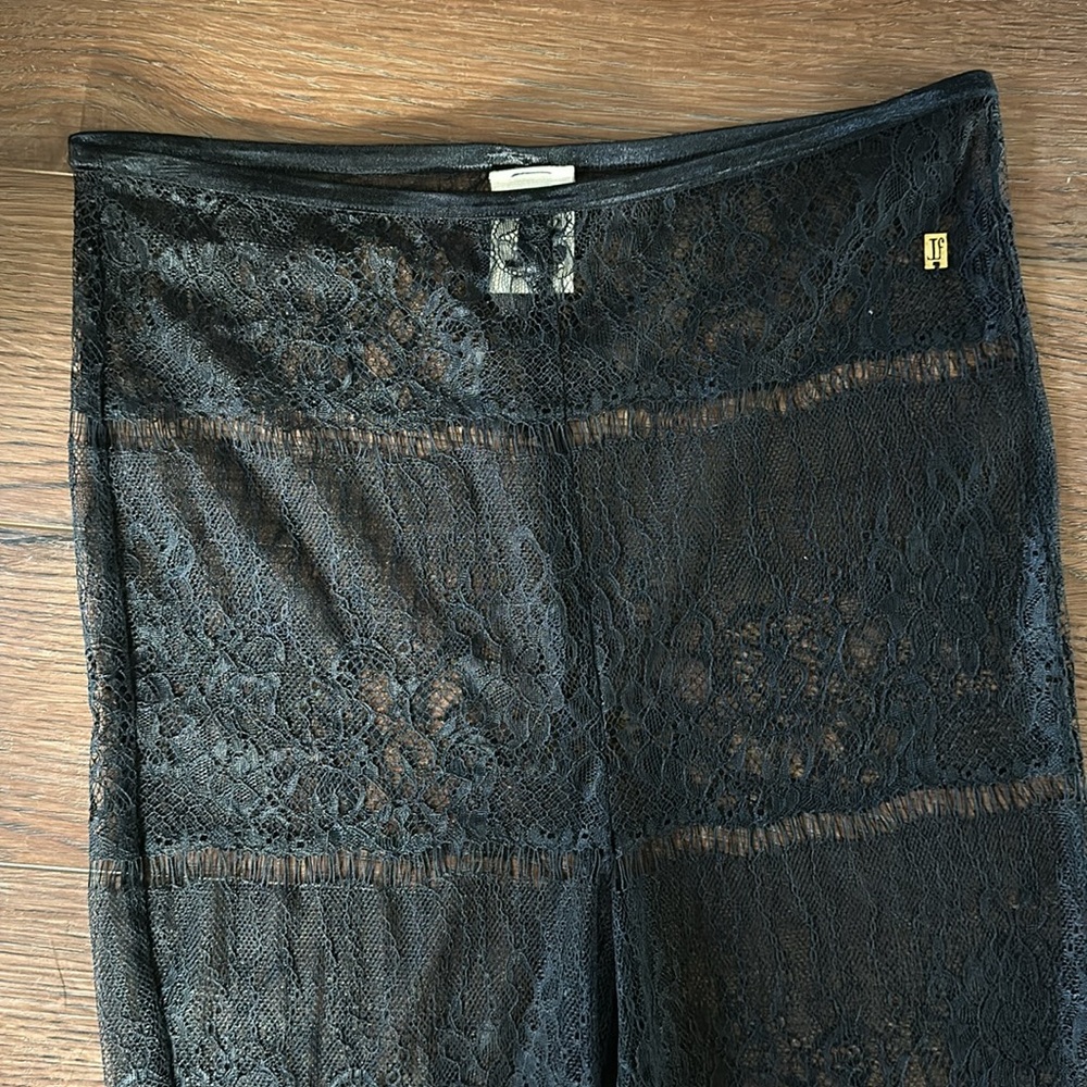 Tt Black Long Lace Biker Short 3 - Picture 6 of 11